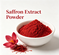 Extracto de Azafrán Puro 100% Premium en Polvo, Extracto Natural de Crocus Sativus, Polvo Estandarizado de Safranal y Crocin para Suplementos