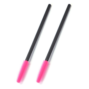 Washable <b>Silicone</b> Lash Spoolie Brush 50pcs Eyelash Extension Brow Tint Makeup <b>Tool</b> - Product Image 3