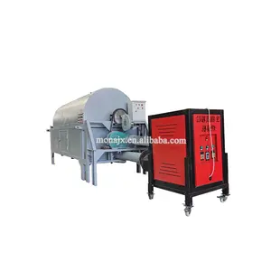 Profesional 30 toneladas calor aire seco alimentos residuos lodo rodillo grano doble tambor Moringa hoja secadora máquina precio