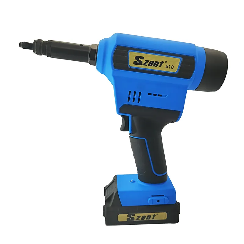 SZENT 410 18V elettrico Cordless litiumattery grande forza di trazione M3 a M10 automatico rivetto dado strumento pistola