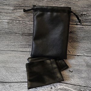 PU Leather <b>Drawstring</b> Pouch <b>Bag</b> - Product Image 6