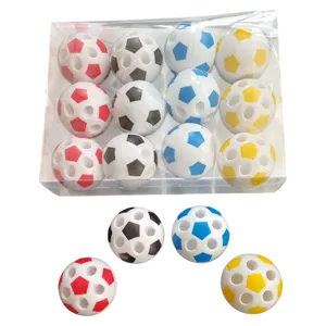 Sacapuntas de Metal con Forma de Balón de Fútbol de Plástico - Product Image 1