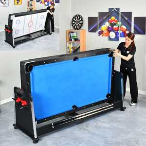 Nhà Máy Trực Tiếp Bán 4 Trong 1 7ft Đa Trò Chơi Hồ Bơi Bida Bảng, Không Khí Hockey Bảng, Bóng Bàn Bảng Với Ăn Đầu - Product Image 4