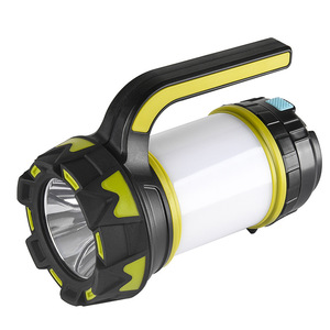 ไฟฉาย LED แบบชาร์จไฟได้พร้อมตัวปรับความสว่างสำหรับการตั้งแคมป์และการใช้งานในกรณีฉุกเฉิน - Product Image 1