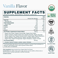 Poudre de protéines végétales riches en protéines 50g+ par portion, sans gluten, 2 cuillères, complément nutritionnel sportif pour la croissance musculaire, ISO