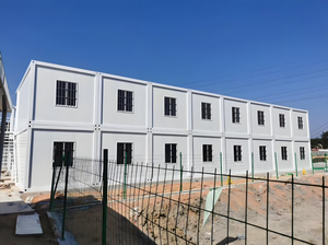 Contemporánea Casa Contenedor Desmontable de Dos Pisos de 40 pies con Paneles Sándwich de Acero, Prefabricada, a Prueba de Terremotos, para Oficinas y Hoteles - Product Image 3