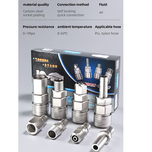 Pneumatischer Anschluss SP PP SM PM SH PH SF 10 20 30 40 C Typ selbstsicher nder Schnell kupplungs anschluss für Luft kompressor - Product Image 3