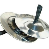 Wholesale Orff Percussion Instrument Elastic Finger Strap Metal Finger Cymbal Set Mini Stage Dance Teaching Musical Tool