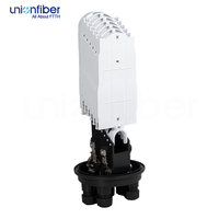 Boîtier de raccordement optique mécanique de type dôme FTTH, 96 fibres optiques maximum, 144 fibres optiques au maximum pour réseau de communication