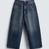 Vente en gros de jeans tendance personnalisés avec logo, style baggy homme, haute qualité, Y2K, taille haute, pantalon baggy rétro pour hommes