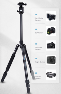 Chuyên Nghiệp Nhôm Tripod <span class=keywords><strong>Monopod</strong></span> Nhỏ Gọn 360 Tripod Cho Máy Ảnh Núi Tripod Cho Điện Thoại Di Động Điện Thoại Nhiếp Ảnh - Product Image 3