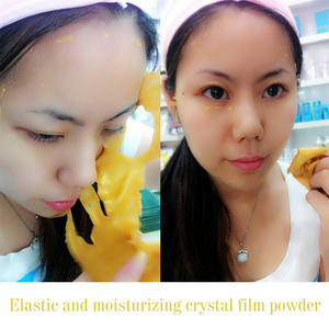 Pó de Filme Suave de Cristal de Ouro 24K Aeiva Hidratante Iluminador Calmante Anti-idade para Mãos e Rosto Cuidados Pessoais de Alta Qualidade - Product Image 2