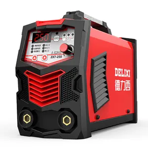 DELIXI Arc WeldersZX7-250(Digital) hohe konfiguration single spannung 6 kondensatoren mma inverter schweiß elektrode maschinen