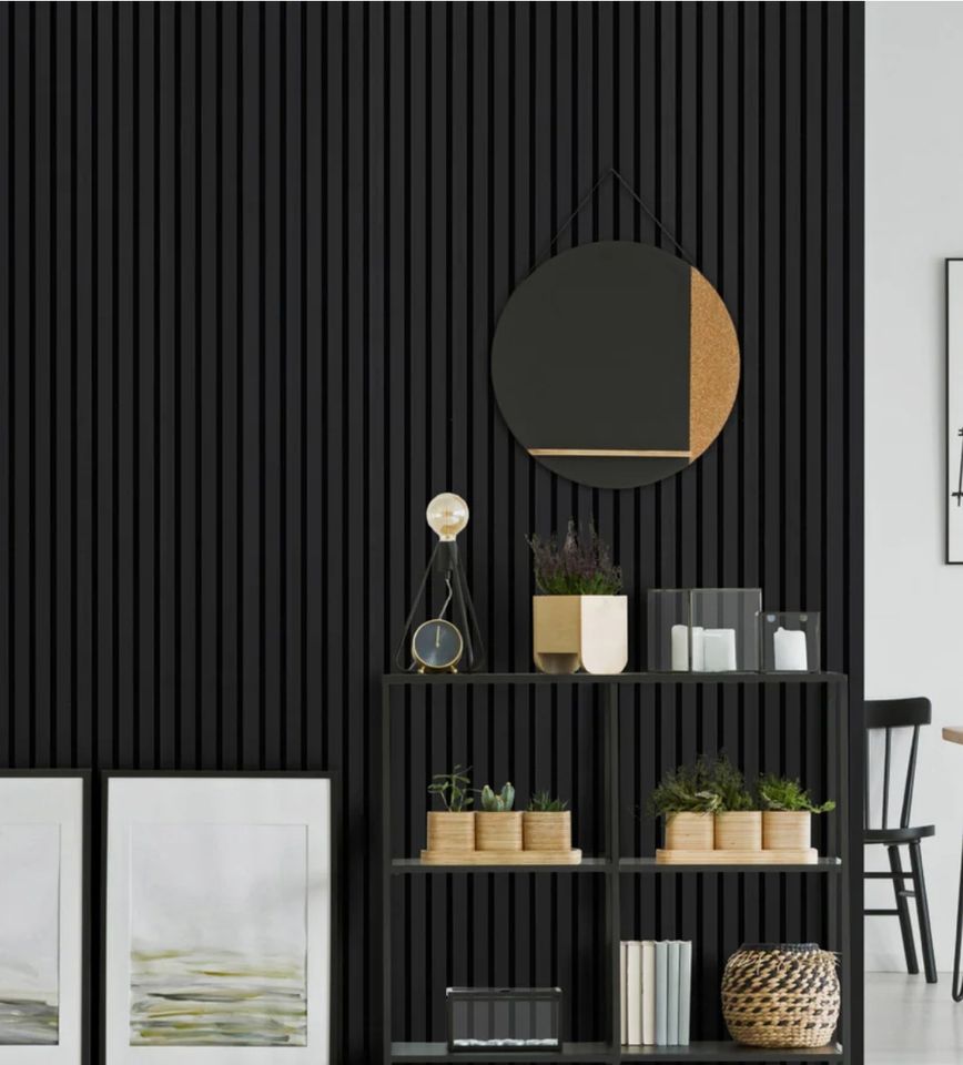 MDF Acoustic Wall Panels 3D Decorative Sound Insulation Boards Modern ...