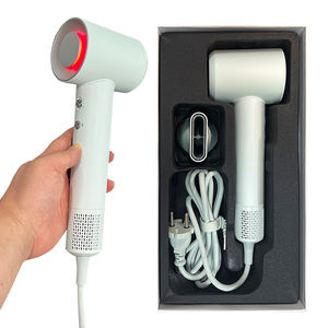 Secador de Pelo Inteligente sin Aspas con Pantalla LED, Motor BLDC de Alta Velocidad de 1600W, Secado Rápido Personalizable, Frío/Caliente, para Uso en Hoteles - Product Image 1
