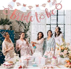 Sposa per essere palloncini Foil matrimonio addio al nubilato palloncino di coriandoli in lattice con velo accessori per feste con fascia per la sposa - Product Image 3