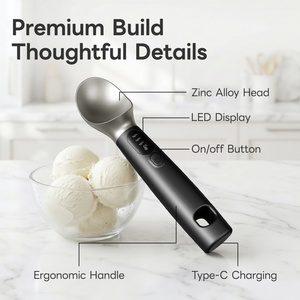 Cuillère à glace électrique chauffante 3 températures, rechargeable 2600 mAh, pour cuisine et extérieur - Product Image 4