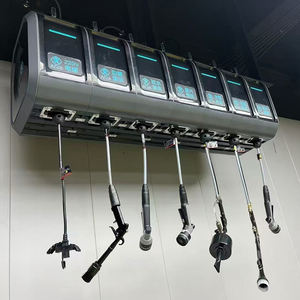 Carrete de Manguera Retráctil con Soporte de Pared, Combinación de Aire y <span class=keywords><strong>Agua</strong></span> para Lavado de Autos, Limpieza Profesional de Detalles Automotrices - Product Image 1