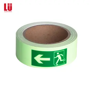 Long-Lasting Night Visibility Glow In The Dark Tape Luminous Photoluminescent For Emergency Safetys Marking