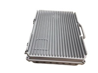 Caja de Aluminio Fundido a Presión Personalizada para Terminales de Comunicación 5G, IP67, Resistente a la Intemperie, para Estaciones Base Exteriores, con Disipación de Calor