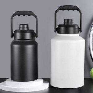 Bouteille isotherme en acier inoxydable de grande capacité 3,8 L (128 oz) avec compartiment pour glaçons, tasse à maintien au froid - Product Image 3