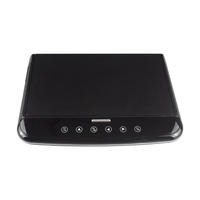 Écran tactile HD 1080P de 13,3 pouces compatible Android Auto, moniteur de voiture mural, lecteur MP5 stéréo, montage au plafond