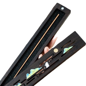 Wholesale Three-Piece Lacquerware Incense Box Set Aloe Incense Line for Religious Use for Gift-Giving