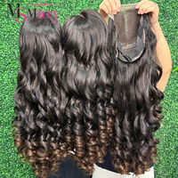 Perruques en cheveux humains vierges doublement étirés en gros, perruques en dentelle 5*5, fournisseurs de cheveux humains bruts vietnamiens SDD, perruques frontales sans colle en dentelle HD 13*4