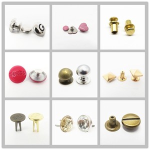 Rhinestone Stud Fasteners with <b>Metal</b> Base for Apparel Handbags <b>Wallets</b> Pet Collars and Fashion Decoration - Product Image 5