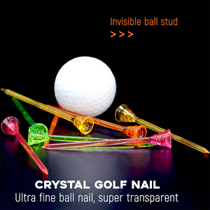 <b>Golf</b> Tee Plastic Long Transparent Single Layer Durable Tee For <b>Golf</b> Ball Sports 8.3 Specification - Product Image 2