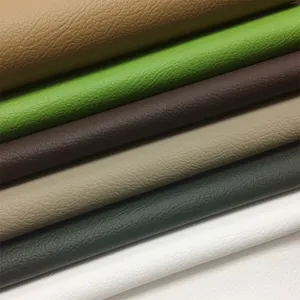 2023 High Quality Rexine Material 54 Or 55 Width Upholstery Embossed PVC Artificial Imitation Leather For Car Seat Cover