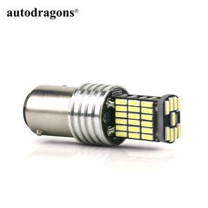 Autodragons 20w 1080 LM 12V Luz LED para Auto T15 W16w 4014smd 45leds Canbus 921 Blanca, Luz de Freno, Reversa y Trasera, Bombilla LED T15 - Product Image 6