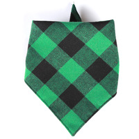 Tanpopo Foulards Bandana Écharpe De Noël Plaid Head Wrap Animaux Chien Triangle Foulard Bavoirs En Gros Chats Accessoires