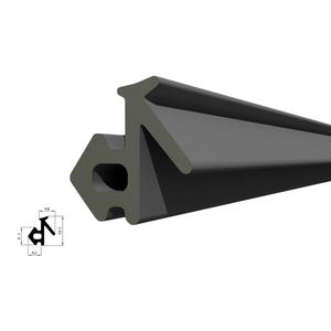 CRL-U.S. <span class=keywords><strong>Aluminio</strong></span> NP225 Negro EPDM Universal Storefront <span class=keywords><strong>Junta</strong></span> para <span class=keywords><strong>ventana</strong></span> de <span class=keywords><strong>aluminio</strong></span> - Product Image 2