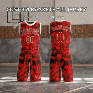Conjunto de Uniforme de Baloncesto Personalizado con Costuras a Medida, Modelo 2026, Transpirable, Sublimado, para Equipo - Product Image 2