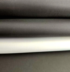 210d पॉलिएस्टर कपड़े काले रेशम काले रंग के कपड़े वाटरप्रूफ और कार कवर के लिए यूवी प्रतिरोधी ऑक्फोर्ड कपड़े - Product Image 4