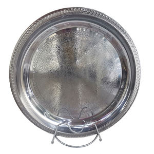 <span class=keywords><strong>Eleganti</strong></span> <span class=keywords><strong>piatti</strong></span> per caricabatterie matrimonio argento/oro/rosa rotondi in acciaio inossidabile 410 <span class=keywords><strong>piatti</strong></span> <span class=keywords><strong>moderni</strong></span> durevoli - Product Image 6