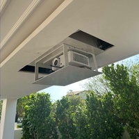 JGST OEM/ODM Support de plafond motorisé rétractable électrique dissimulé pour projecteur et caméra, fixation télescopique au plafond