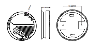 Pdlux PD-SO729 cảm biến an toàn Pin Lithium báo động khói với pin dự phòng siêu dài thời gian chờ đảm bảo an ninh gia đình - Product Image 5