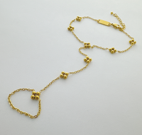 Inspire Bijoux en acier inoxydable Prix de gros Bijoux étanches Chaîne à main au henné Bijoux à la mode Cadeau pour les femmes