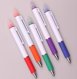 Multi-color Double-Headed Plastic <b>Pen</b> With One Fluorescent and One Ballpoint <b>Pen</b> Printing Custom Logo Manufactures Promotional - Product Image 5