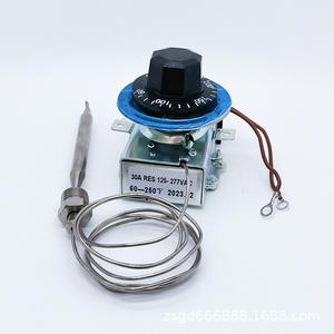 Dispositif de contrôle de température avec thermostat Zsgd 60-250F, protection contre la surchauffe électrique 30A pour friteuse à gaz - Product Image 5