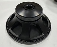 Pengeras suara woofer suara bagus lembut bersih bass tengah koil 75 mm magnet 15 inci 190 mm