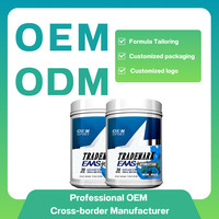 Suplemen Pembentuk Otot Bubuk EAA Pra & Pasca Latihan Energi Asam Amino Esensial Bubuk BCAA Pra Latihan