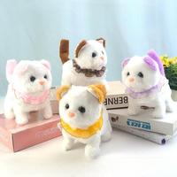 Offre Spéciale électrique simulé en peluche enfants chat en peluche mignon marche jouer animal de compagnie usine directe en gros disponible