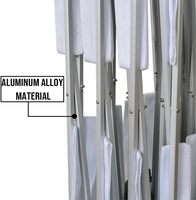 Portable En Aluminium Tension Tissu Pop up Présentoir Toile De Fond Stand Cadre Pliable Salon Avec Sac De Transport