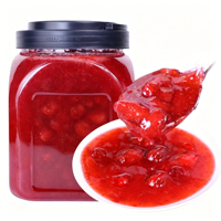 Strawberry Flavor 3kg Commercial Fruit Jam Wholesale for Milk Tea Shop Bakery Dessert Topping