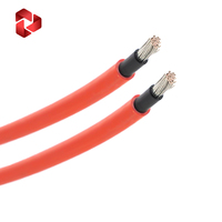 Cable solar H1Z2Z2K de un solo núcleo de cobre para estación de energía fotovoltaica 4mm2 6mm2 10mm2
