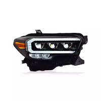 Phare de voiture pour Tacoma 2016-2020 12V, nouveau projecteur LED 6000K avec lentille et feux de jour DRL, accessoires automobiles
