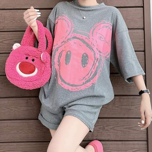 T-shirts Pour Femmes Facile À Waer Mode Naturelle Lavable Chacun Dans Poly Sac Fabricant Vietnamien - Product Image 4